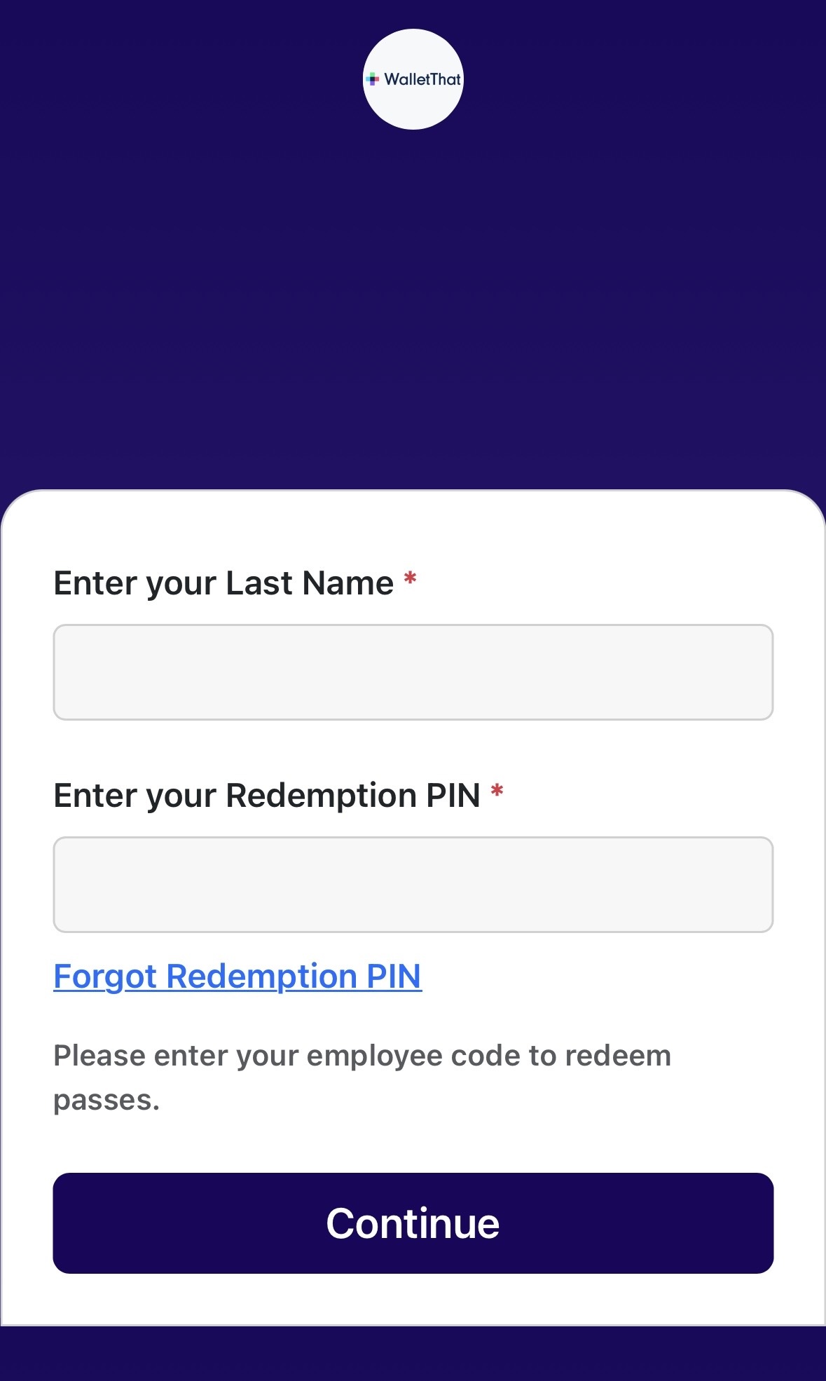 employee redemption step one