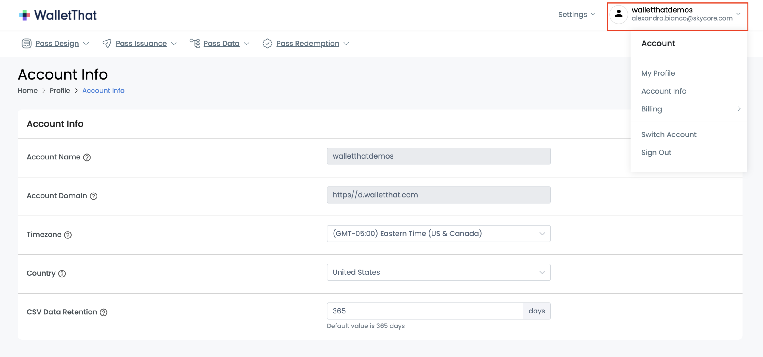 account cancellation step 1
