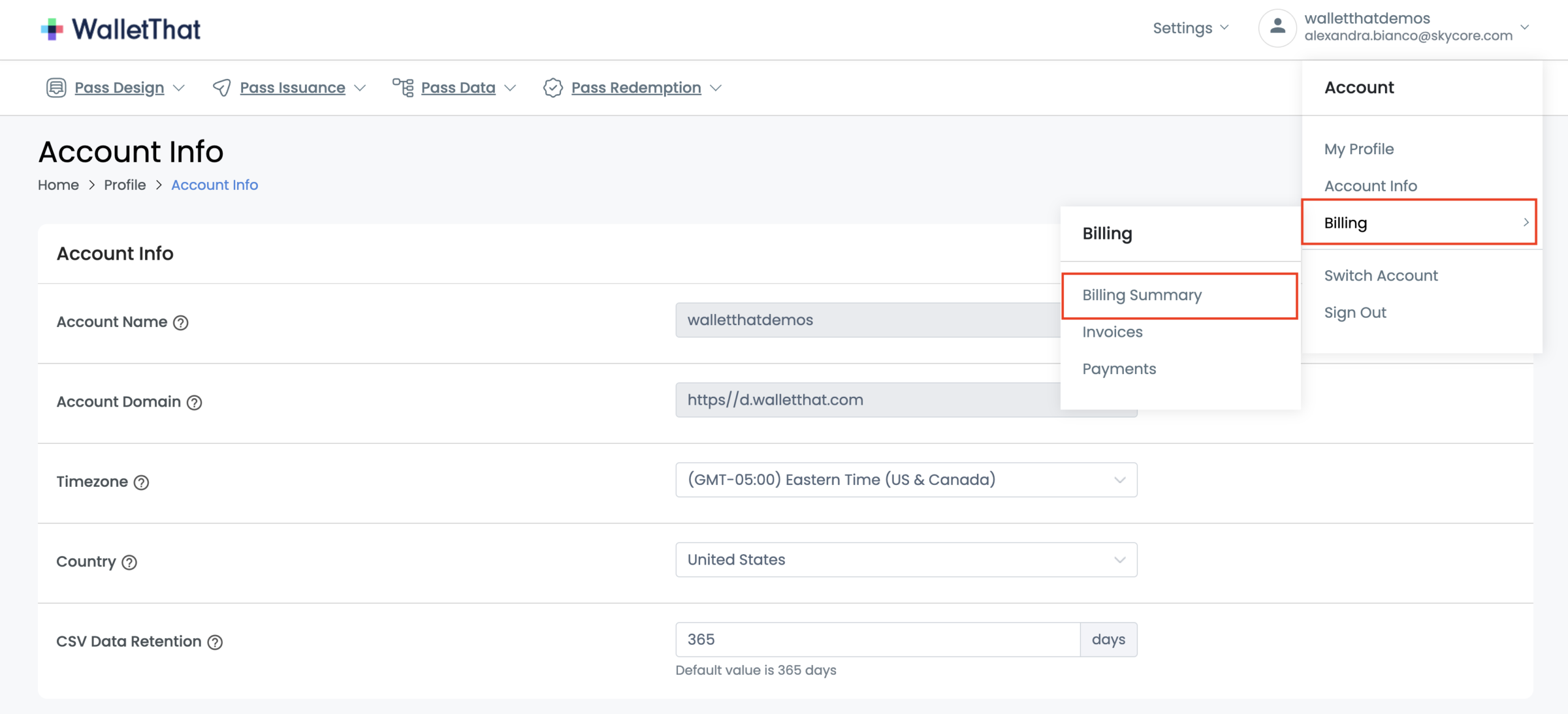 account cancellation step 2
