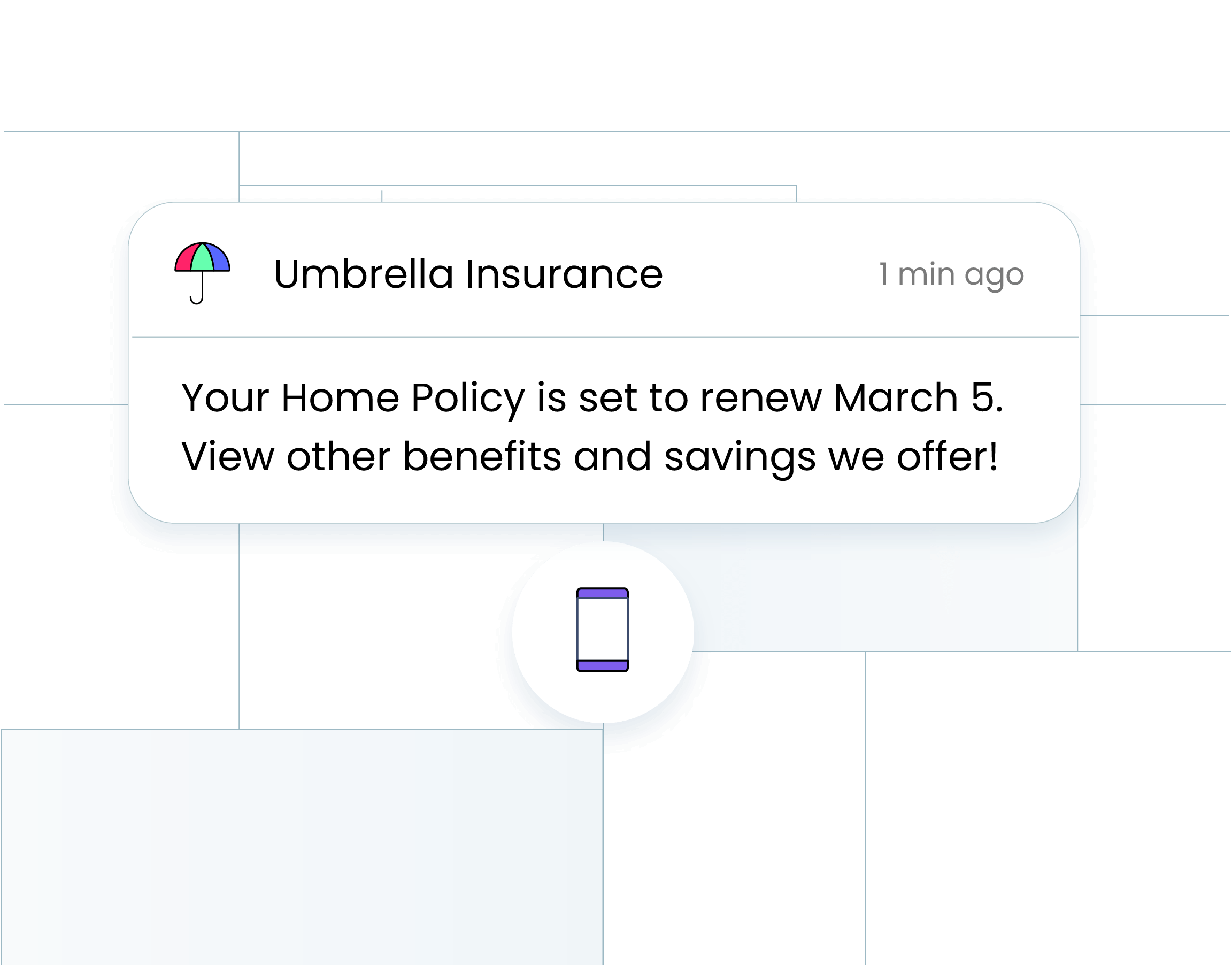 digital insurance push notifications